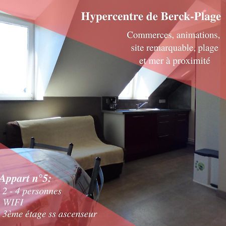 Studio Avec Mezzanine Berck-Plage Hyper-Centre Екстер'єр фото